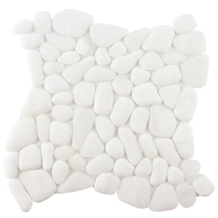 OasisGlass Pebble Tile - 11.81" x 11.81" / Blue - 2